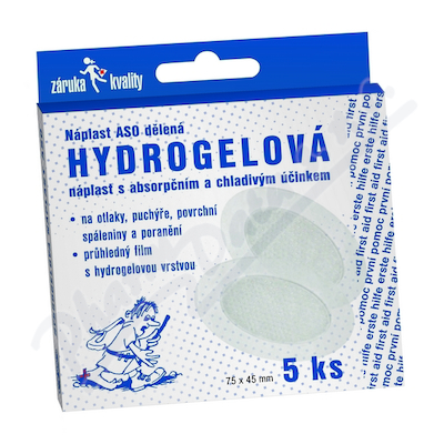 Náplast ASO hydrogelová—5 ks