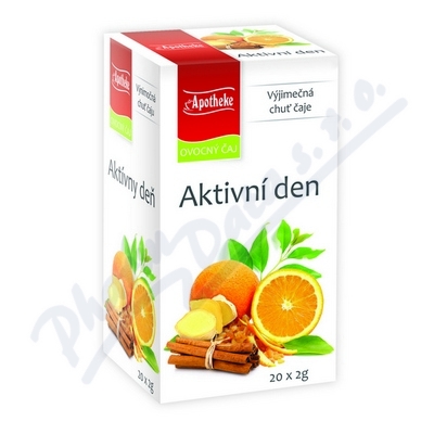 Apotheke Aktivní den—nálevové sáčky 20x2g