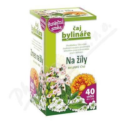 Čaj Bylináře Na žíly—40x1,6 g