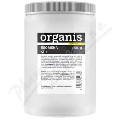 Organis Epsomská sůl—1000 g