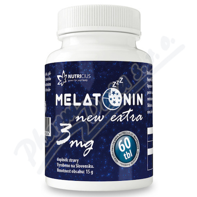 Melatonin 3mg new—60 tablet