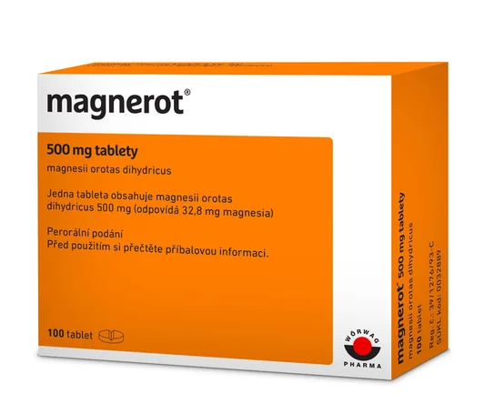 Magnerot—500mg, 100 tablet