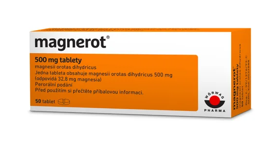 Magnerot—500mg, 50 tablet