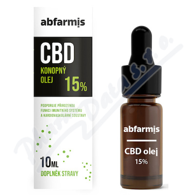 Abfarmis CBD olej 15%—10ml