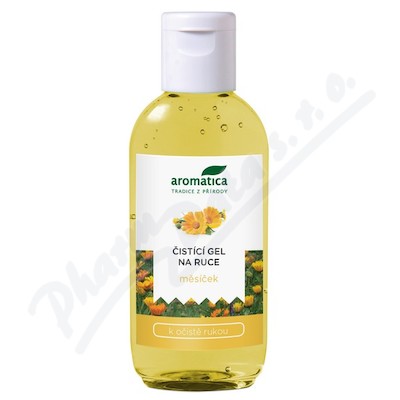 AROMATICA Čistící gel na ruce měsíček —75ml