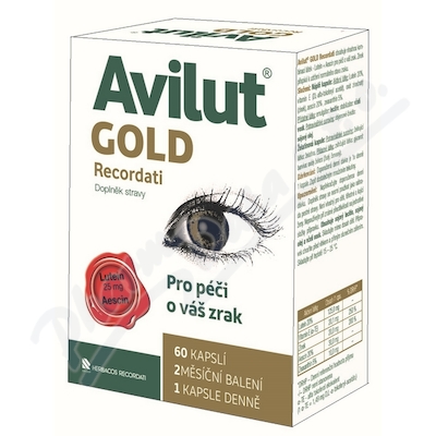 Avilut GOLD Recordati—60 kapslí