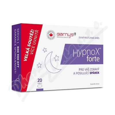 Barnys Hypnox forte—20 tablet + soutěž