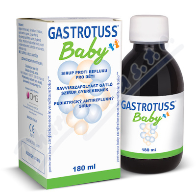 GASTROTUSS Baby sirup 180ml—AKCE Exp. 10/24 (skladem poslední 3 kusy/běžná cena 265,- Kč)