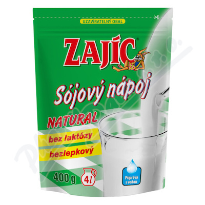 Sojový nápoj Zajíc Natural sáček 400g DOYPACK