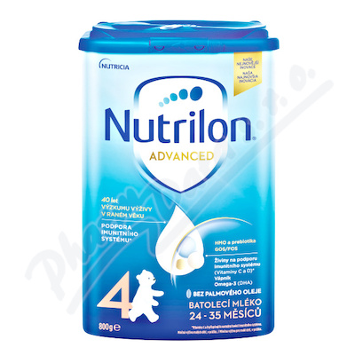 Nutrilon Advanced 4 800g—AKCE Exp. 10/24 (1 kus k objednání/další za běžnou cenu 469,-) 