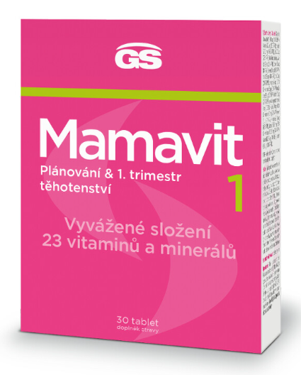 GS Mamavit 1 Plánování a 1.trimestr —30 tablet