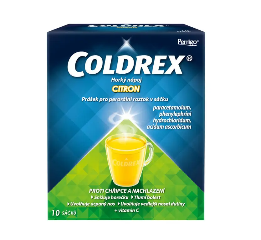 Coldrex Horký nápoj Citron 10 sáčků