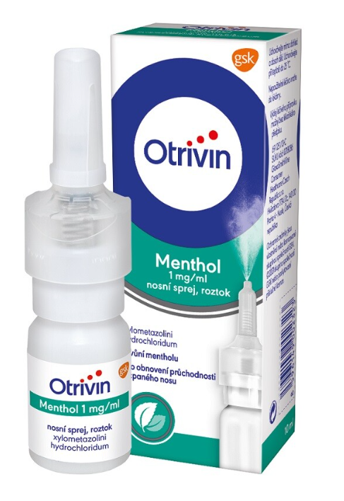 Otrivin Menthol 1mg/ml—nosní sprej 10ml