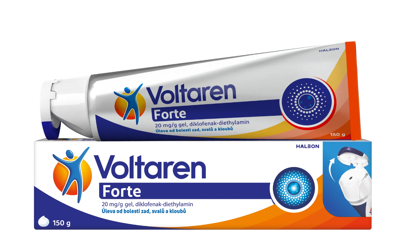 Voltaren Forte 20mg—gel 150 g IIB