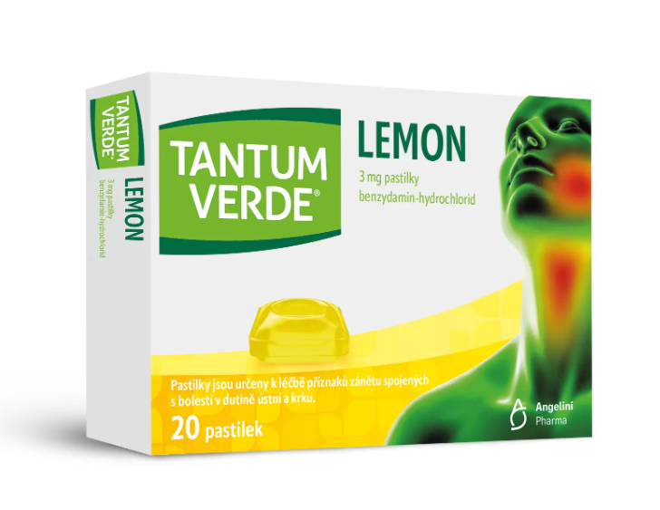 Tantum Verde Lemon 20 x 3 mg