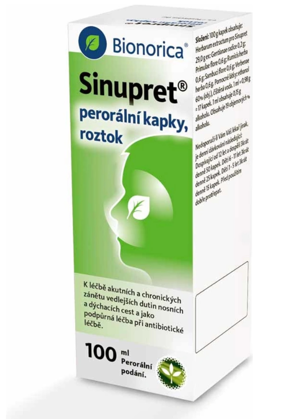 Sinupret—kapky 100ml