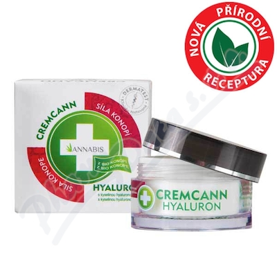 Annabis Cremcann Hyaluron přírodní pleťový krém—15 ml