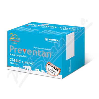 Preventan Clasic s příchutí (limitovaná edice)—90 tablet