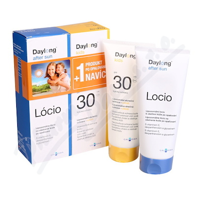 Daylong kids SPF 30 + After Sun Lotio NAVÍC—200 ml + 200 ml