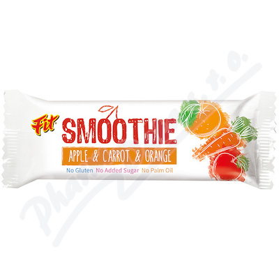 FIT Smoothie tyčinka jablko+mrkev+pomeranč—32 g