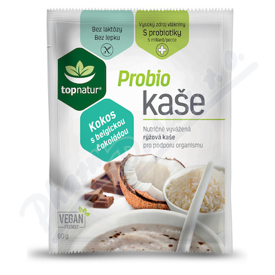 Probio kaše kokos s belgickou čokoládou—25x60 g