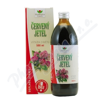 Ekomedica Červený jetel Výtažek z natě—500 ml