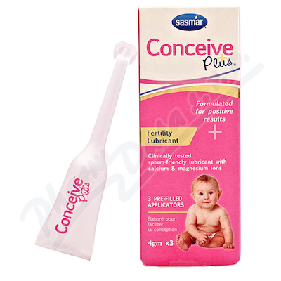 Conceive Plus Lubrikační gel Aplikáto—3 ks