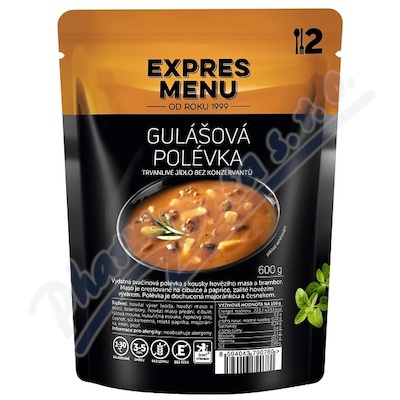 EXPRES MENU Gulášová polévka 2 porce 