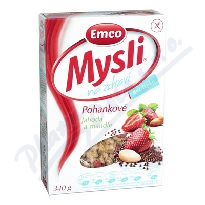 EMCO Mysli Pohankové jahody a mandle—340 g