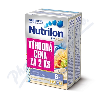 Nutrilon Kaše 7 cereálií s ovocem—2x225 g