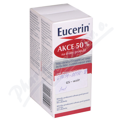 Eucerin Deo Intenzivní AP sprej —2x30 ml