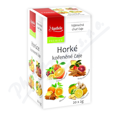 Apotheke Horké kořeněné čaje 4v1—nálevové sáčky 20x2g