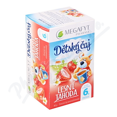 Megafyt Dětský čaj lesní jahoda—20x2g