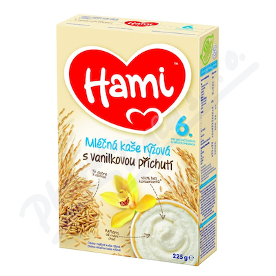 Hami Mléčná kaše rýžová vanilka—225 g