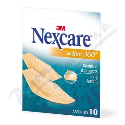 3M Nexcare Active 360° náplasti—10 ks