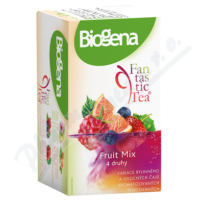 Čaj Biogena Fantastic Fruitmix—4 druhy, 20 ks