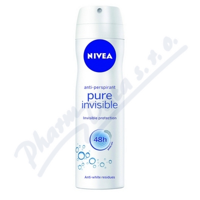 Nivea Deo ženy Pure Invisible—sprej AP 150ml 82991