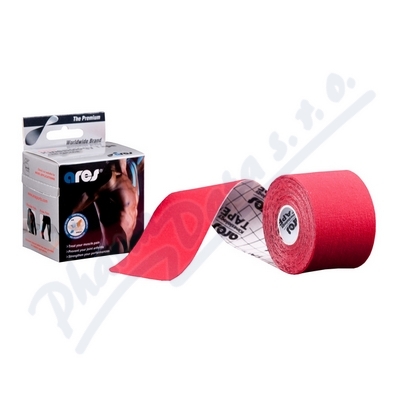 Ares Kinesiology tape Červená—5cm x 5m