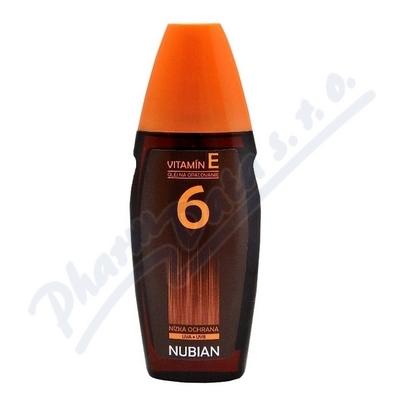 Nubian olej na opalování OF6—sprej 150 ml