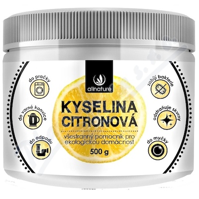 Allnature Kyselina citronová—500 g