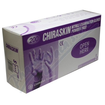 Rukavice Nitril Chiraskin S —200 ks