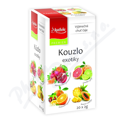 Apotheke Kouzlo exotiky 4v1—nálevové sáčky 20x2g