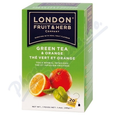 Čaj LFH Zelený s pomerančem—20x2g