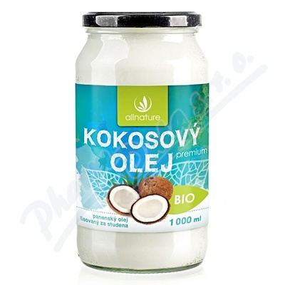 Allnature Bio Kokosový olej—1000 ml