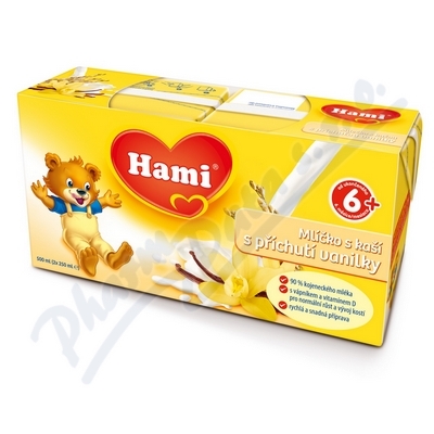 Hami Mlíčko s kaší vanilka—2x250 ml