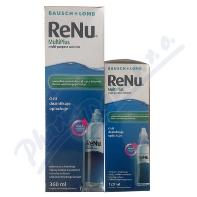 ReNu MultiPurpose solution—360ml + 120ml zdarma