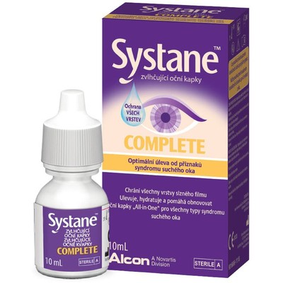 Systane Complete zvlhčující oční kapky—10ml