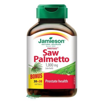 Jamieson Prostease Saw Palmetto 125mg—60 tobolek