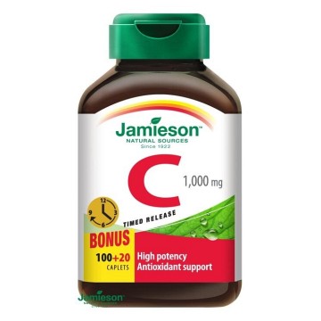 Jamieson Vitamín C 1000mg s postup.uvolňováním—100+20 tablet