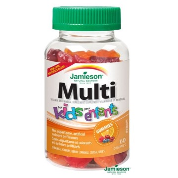 Jamieson  Multi Kids Gummies—60 želatinových pastilek